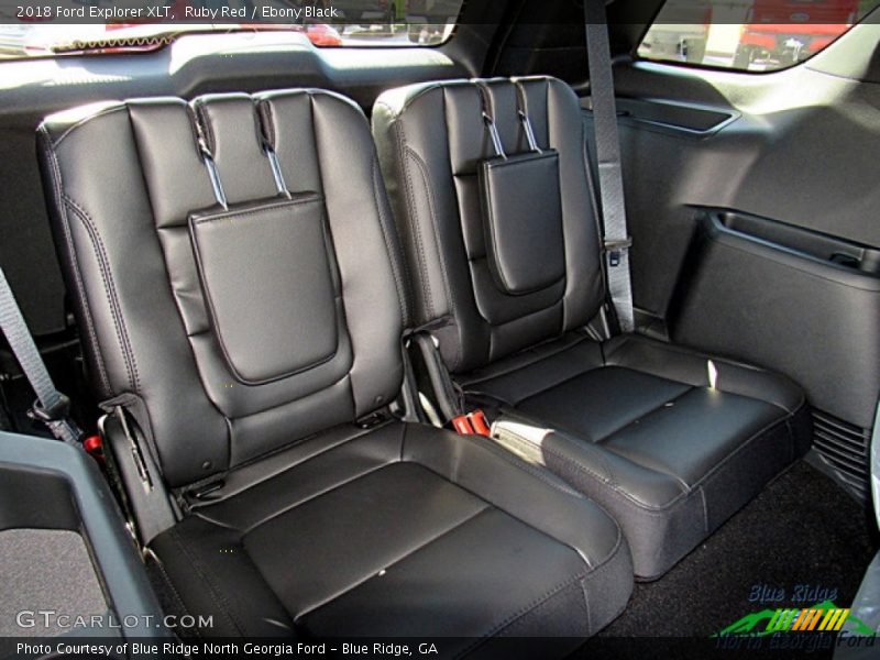 Ruby Red / Ebony Black 2018 Ford Explorer XLT