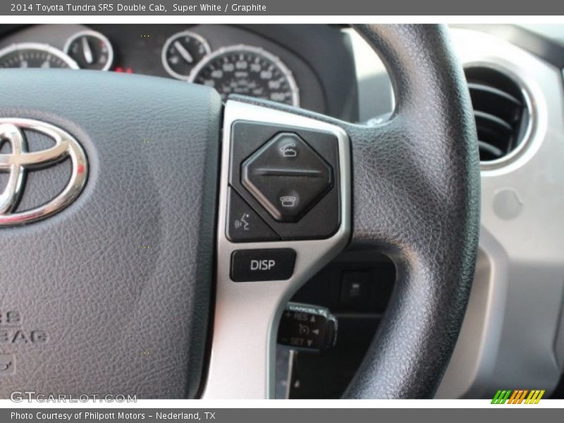 Super White / Graphite 2014 Toyota Tundra SR5 Double Cab