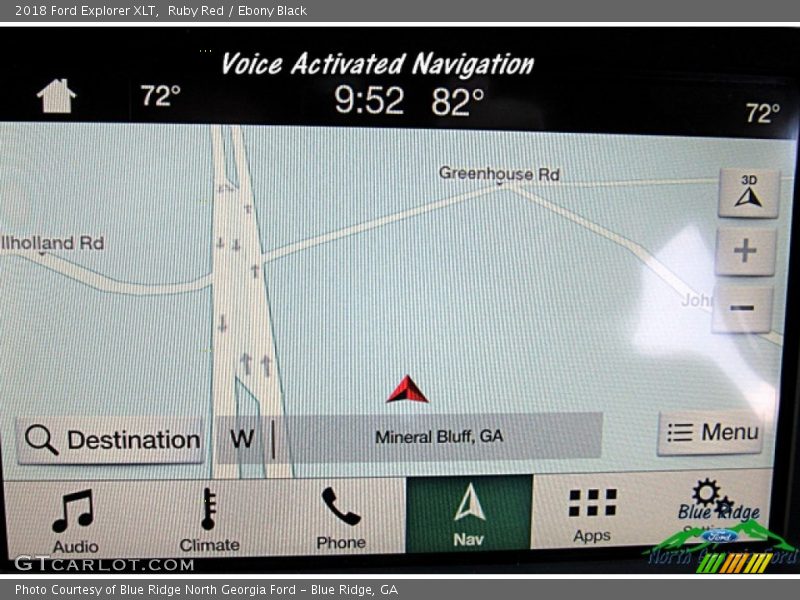 Ruby Red / Ebony Black 2018 Ford Explorer XLT