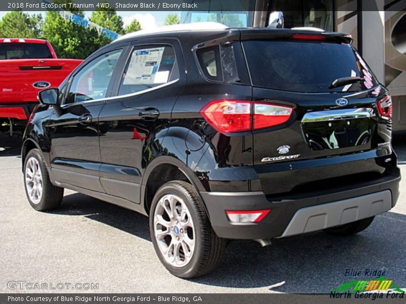 Shadow Black / Ebony Black 2018 Ford EcoSport Titanium 4WD