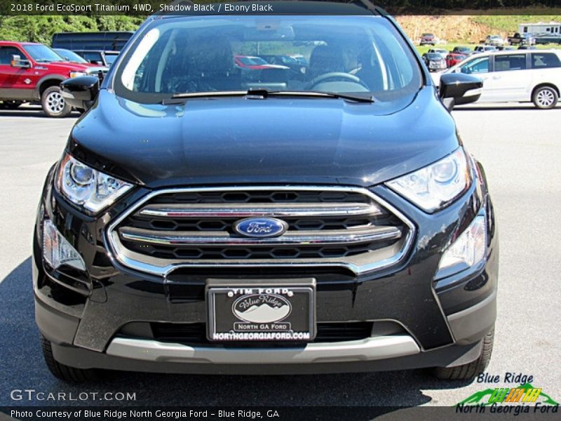 Shadow Black / Ebony Black 2018 Ford EcoSport Titanium 4WD