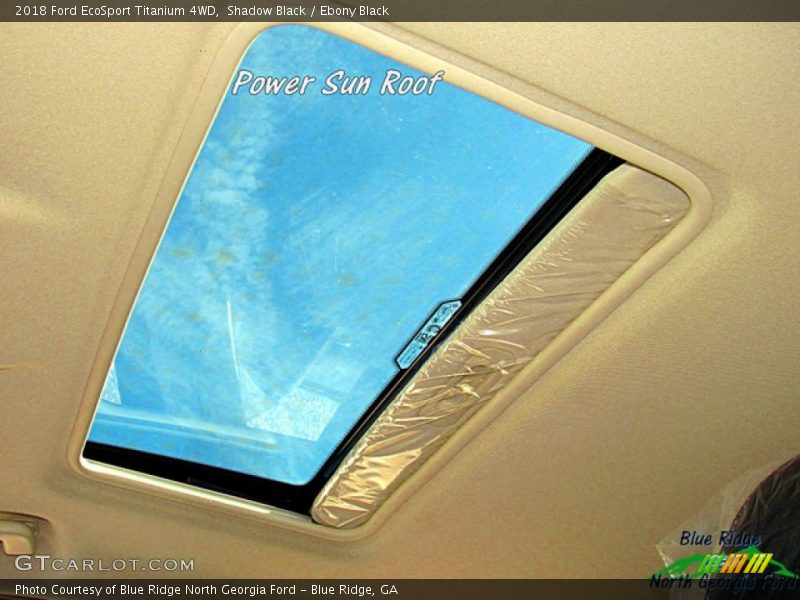 Shadow Black / Ebony Black 2018 Ford EcoSport Titanium 4WD