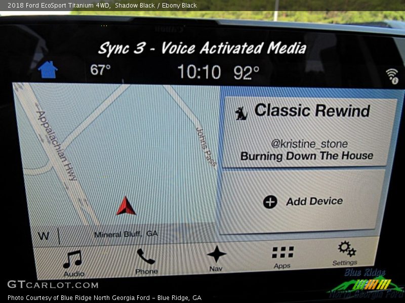 Shadow Black / Ebony Black 2018 Ford EcoSport Titanium 4WD