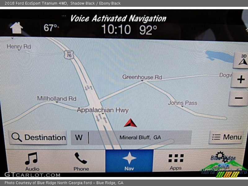 Shadow Black / Ebony Black 2018 Ford EcoSport Titanium 4WD