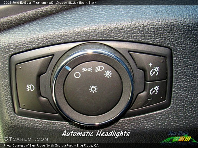 Shadow Black / Ebony Black 2018 Ford EcoSport Titanium 4WD