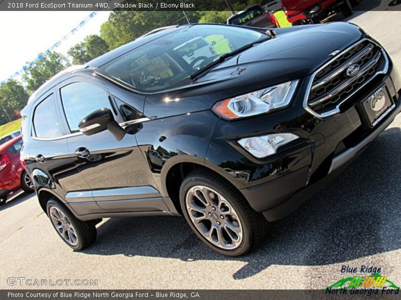 Shadow Black / Ebony Black 2018 Ford EcoSport Titanium 4WD