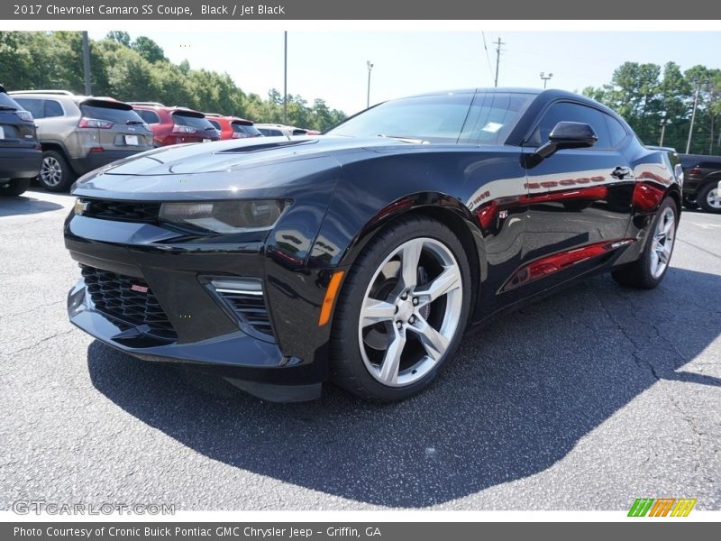 Black / Jet Black 2017 Chevrolet Camaro SS Coupe