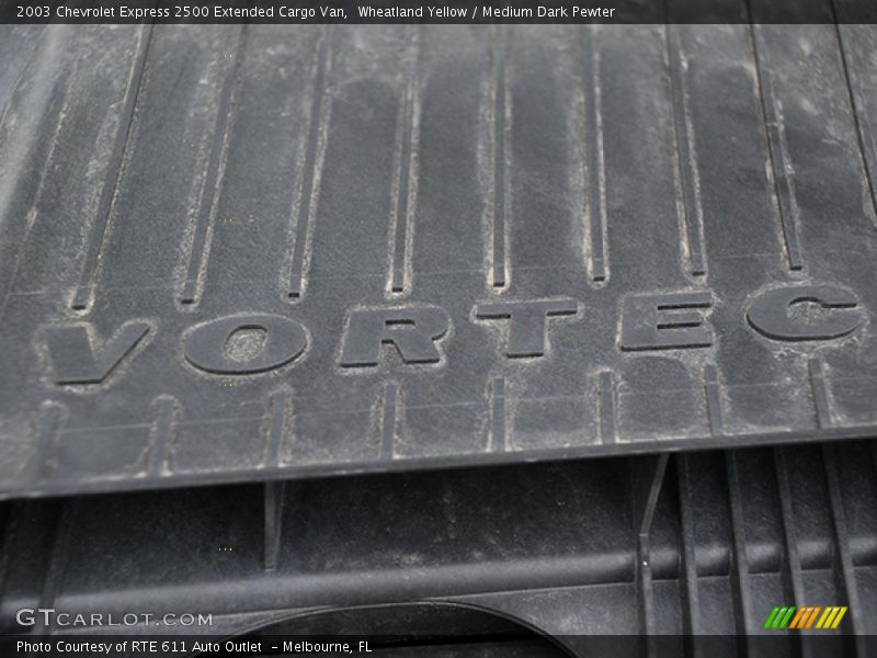 Wheatland Yellow / Medium Dark Pewter 2003 Chevrolet Express 2500 Extended Cargo Van