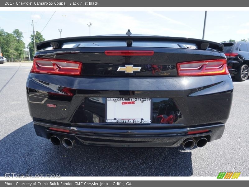Black / Jet Black 2017 Chevrolet Camaro SS Coupe