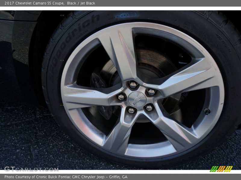 Black / Jet Black 2017 Chevrolet Camaro SS Coupe