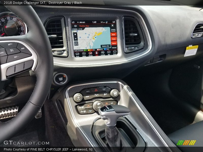 Destroyer Gray / Black 2018 Dodge Challenger SXT