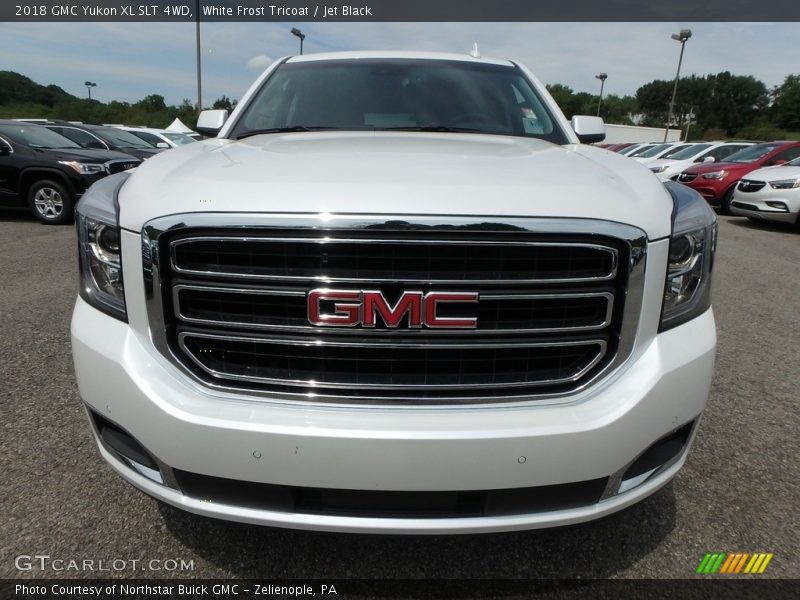 White Frost Tricoat / Jet Black 2018 GMC Yukon XL SLT 4WD