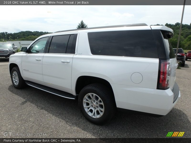 White Frost Tricoat / Jet Black 2018 GMC Yukon XL SLT 4WD