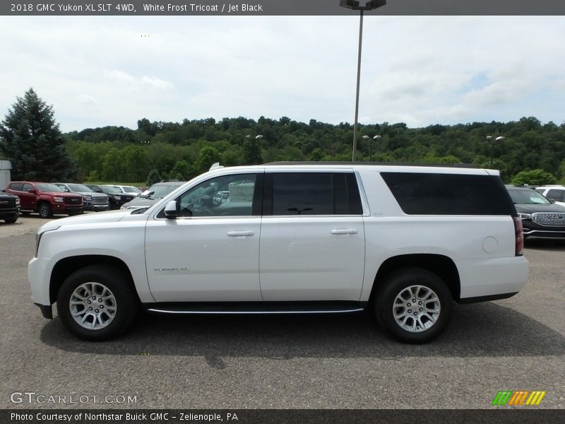 White Frost Tricoat / Jet Black 2018 GMC Yukon XL SLT 4WD