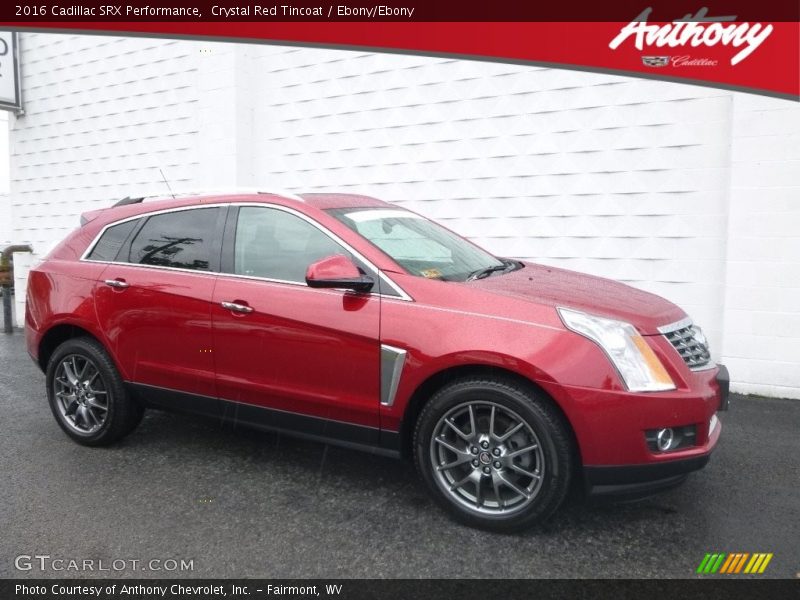 Crystal Red Tincoat / Ebony/Ebony 2016 Cadillac SRX Performance