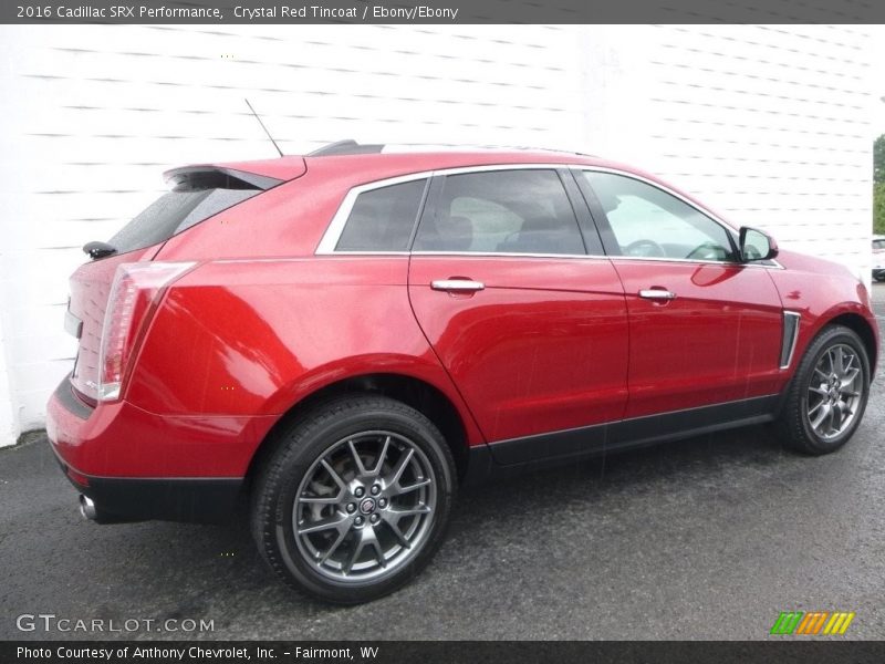 Crystal Red Tincoat / Ebony/Ebony 2016 Cadillac SRX Performance