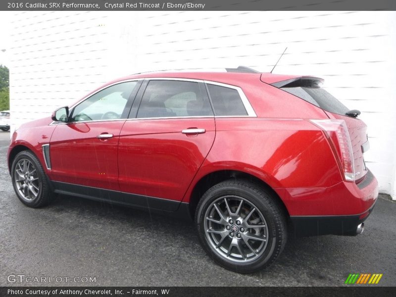 Crystal Red Tincoat / Ebony/Ebony 2016 Cadillac SRX Performance