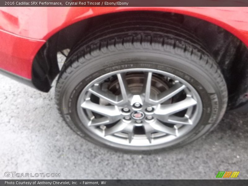 Crystal Red Tincoat / Ebony/Ebony 2016 Cadillac SRX Performance