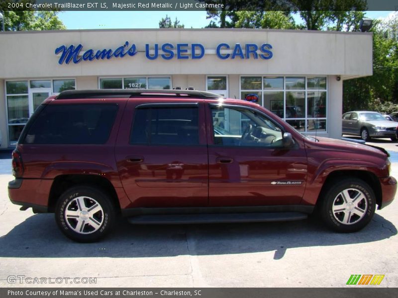 Majestic Red Metallic / Light Cashmere 2004 Chevrolet TrailBlazer EXT LS