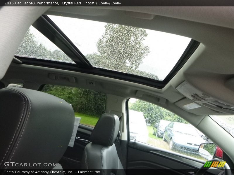 Crystal Red Tincoat / Ebony/Ebony 2016 Cadillac SRX Performance