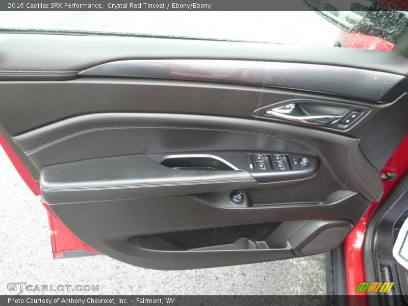 Crystal Red Tincoat / Ebony/Ebony 2016 Cadillac SRX Performance