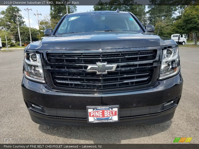 Black / Jet Black 2019 Chevrolet Suburban LT 4WD