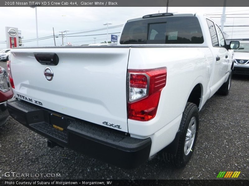 Glacier White / Black 2018 Nissan TITAN XD S Crew Cab 4x4