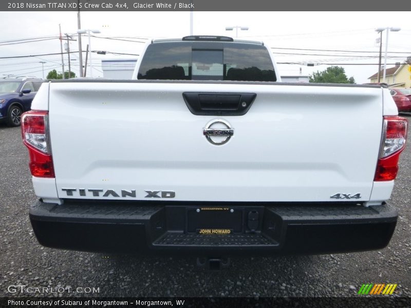 Glacier White / Black 2018 Nissan TITAN XD S Crew Cab 4x4