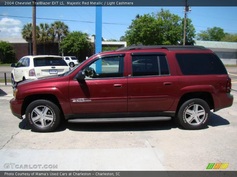 Majestic Red Metallic / Light Cashmere 2004 Chevrolet TrailBlazer EXT LS