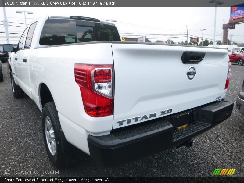 Glacier White / Black 2018 Nissan TITAN XD S Crew Cab 4x4