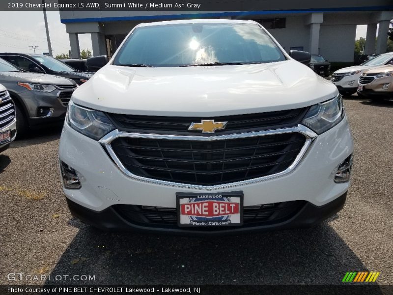 Summit White / Medium Ash Gray 2019 Chevrolet Equinox LS AWD