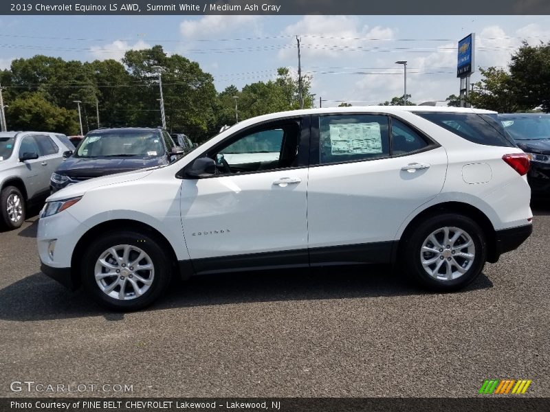 Summit White / Medium Ash Gray 2019 Chevrolet Equinox LS AWD