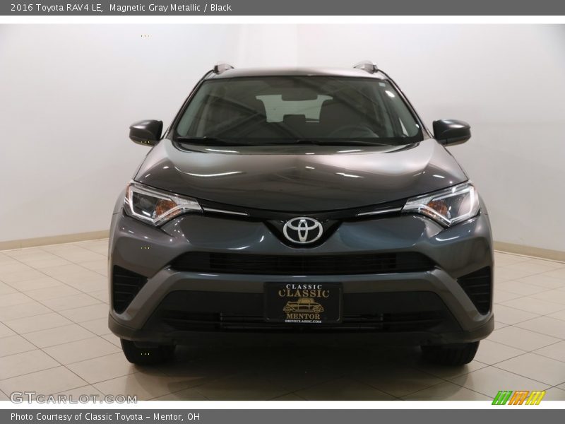 Magnetic Gray Metallic / Black 2016 Toyota RAV4 LE