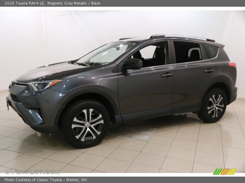 Magnetic Gray Metallic / Black 2016 Toyota RAV4 LE