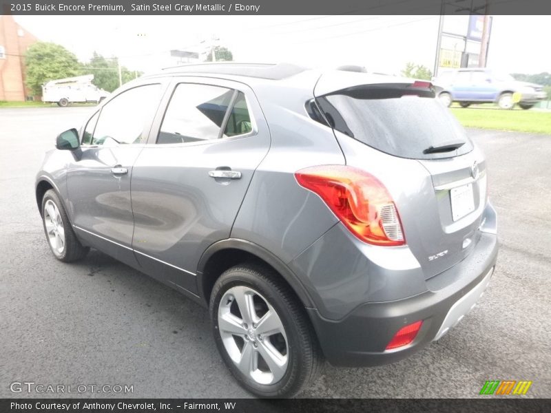 Satin Steel Gray Metallic / Ebony 2015 Buick Encore Premium