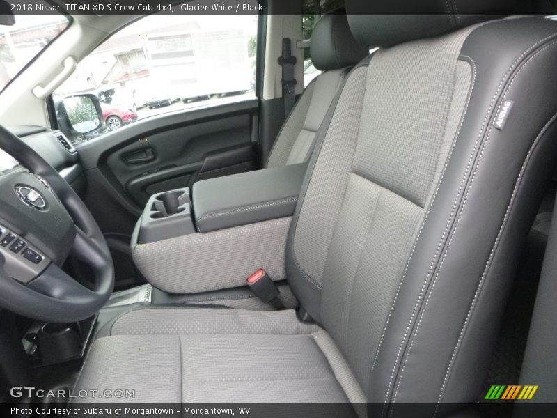 Glacier White / Black 2018 Nissan TITAN XD S Crew Cab 4x4