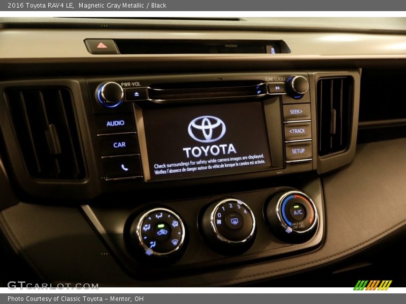 Magnetic Gray Metallic / Black 2016 Toyota RAV4 LE
