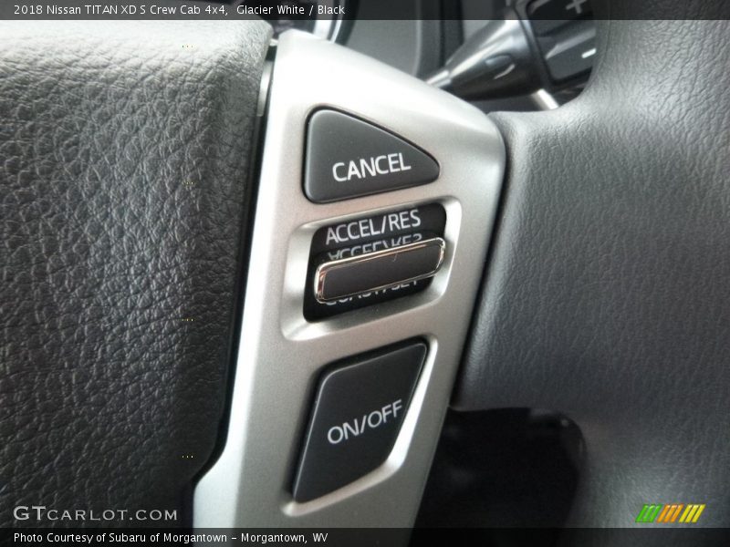 Glacier White / Black 2018 Nissan TITAN XD S Crew Cab 4x4