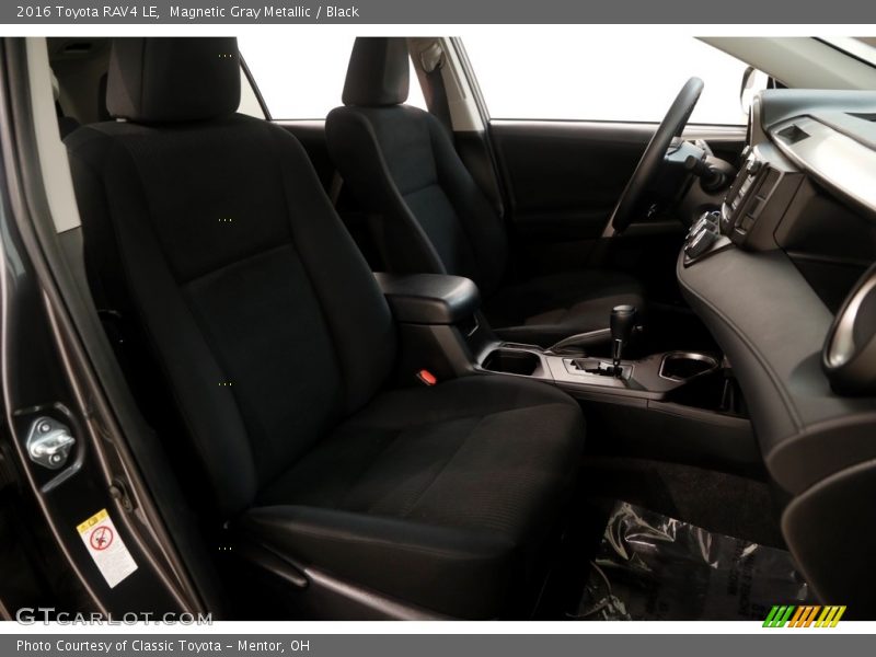 Magnetic Gray Metallic / Black 2016 Toyota RAV4 LE