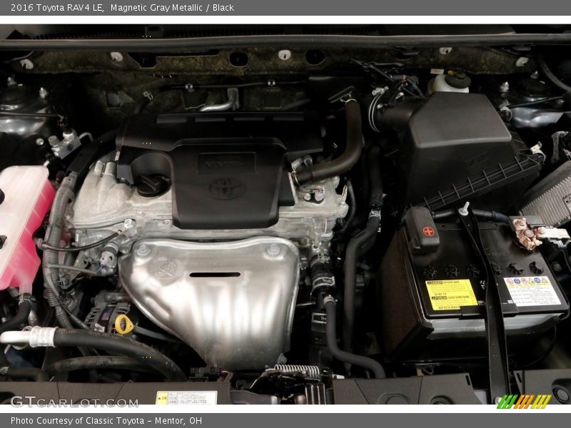 Magnetic Gray Metallic / Black 2016 Toyota RAV4 LE