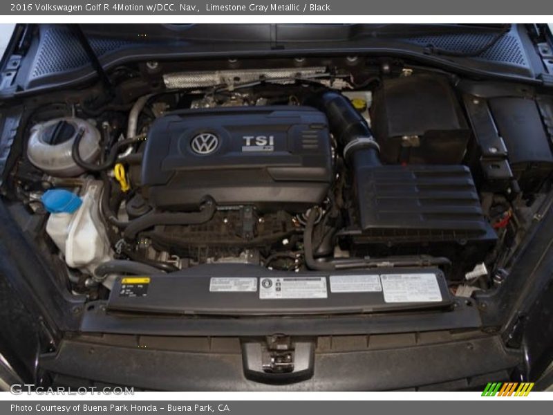 Limestone Gray Metallic / Black 2016 Volkswagen Golf R 4Motion w/DCC. Nav.
