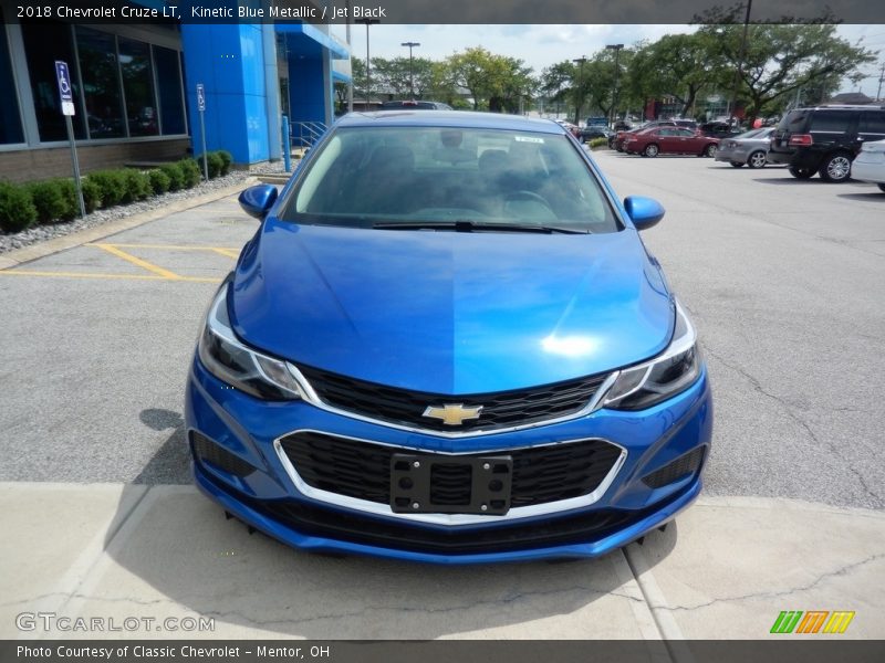 Kinetic Blue Metallic / Jet Black 2018 Chevrolet Cruze LT