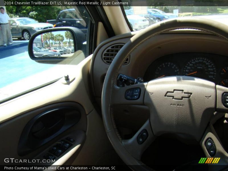 Majestic Red Metallic / Light Cashmere 2004 Chevrolet TrailBlazer EXT LS