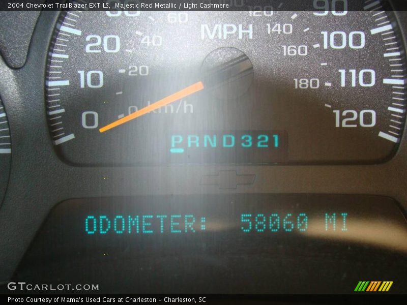 Majestic Red Metallic / Light Cashmere 2004 Chevrolet TrailBlazer EXT LS