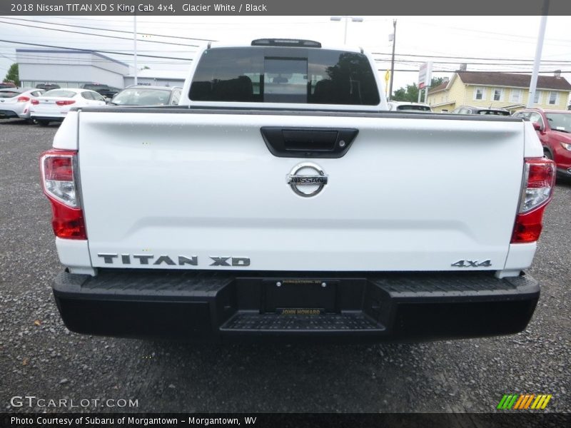 Glacier White / Black 2018 Nissan TITAN XD S King Cab 4x4