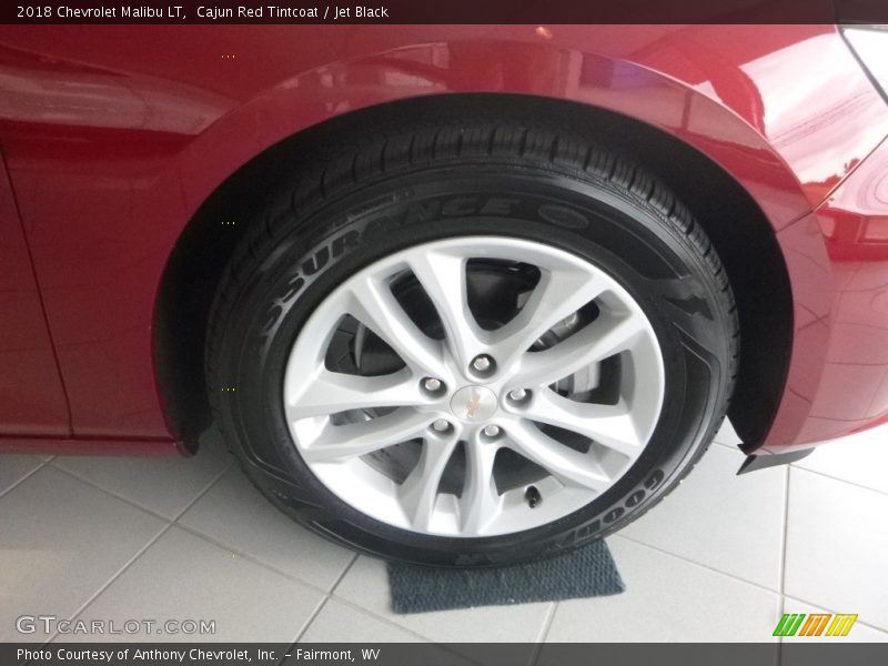 Cajun Red Tintcoat / Jet Black 2018 Chevrolet Malibu LT