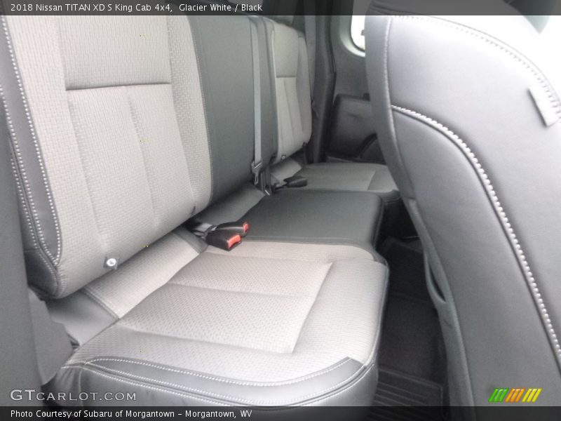 Glacier White / Black 2018 Nissan TITAN XD S King Cab 4x4
