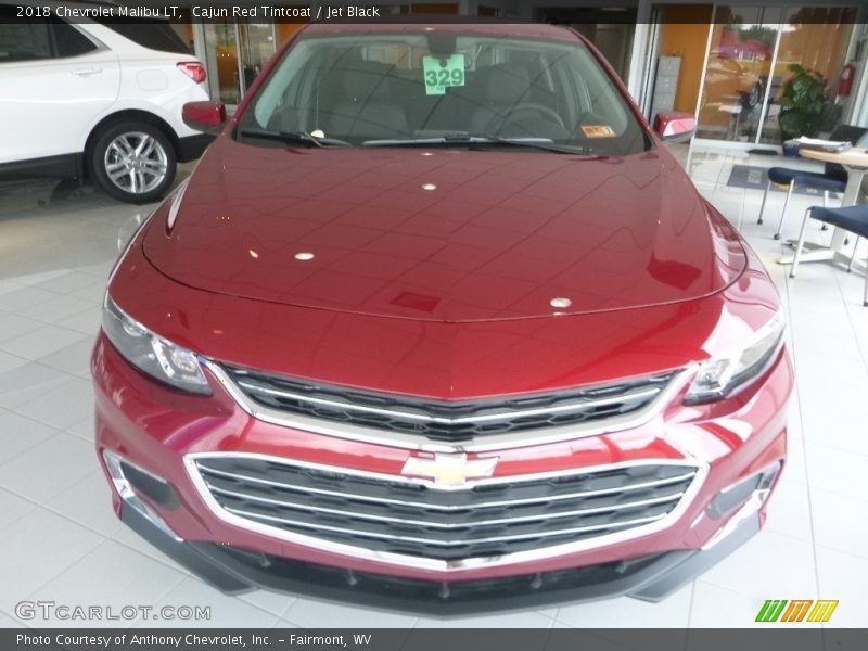 Cajun Red Tintcoat / Jet Black 2018 Chevrolet Malibu LT