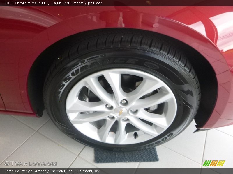 Cajun Red Tintcoat / Jet Black 2018 Chevrolet Malibu LT