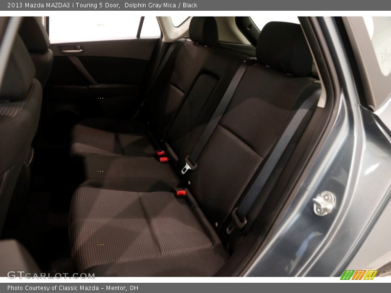 Dolphin Gray Mica / Black 2013 Mazda MAZDA3 i Touring 5 Door